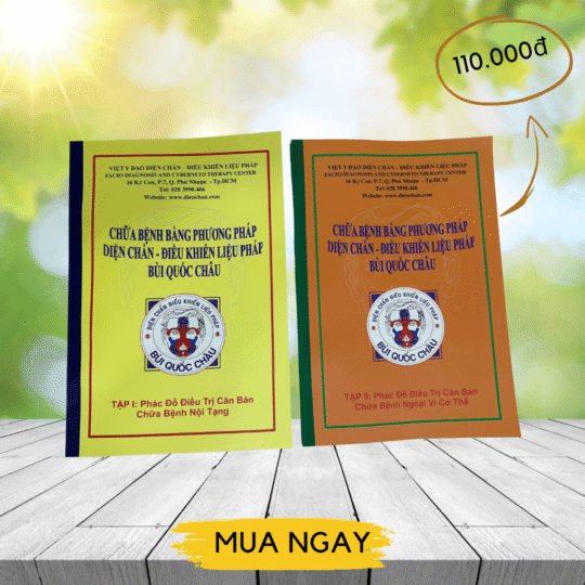 Chữa bệnh Nội Tạng & Ngoại Vi T1+2 (sách thực hành).